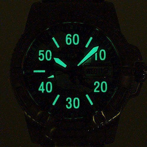 Seiko 5 Sports Military 100M Camo Blue Dial Automatic Men's Watch SRP223K1 - Diligence1International