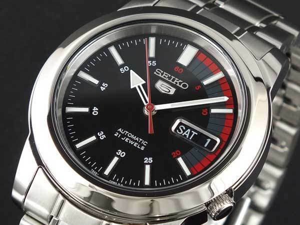 Seiko 5 Classic Men's Size Black Dial Stainless Steel Strap Watch SNKK31K1 - Diligence1International