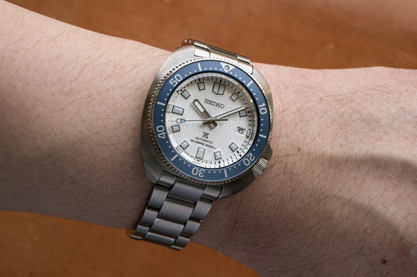 Seiko 1970 Recreation Apocalypse Captain Willard STO SE 200M Men's Stainless Steel Watch SPB301J1