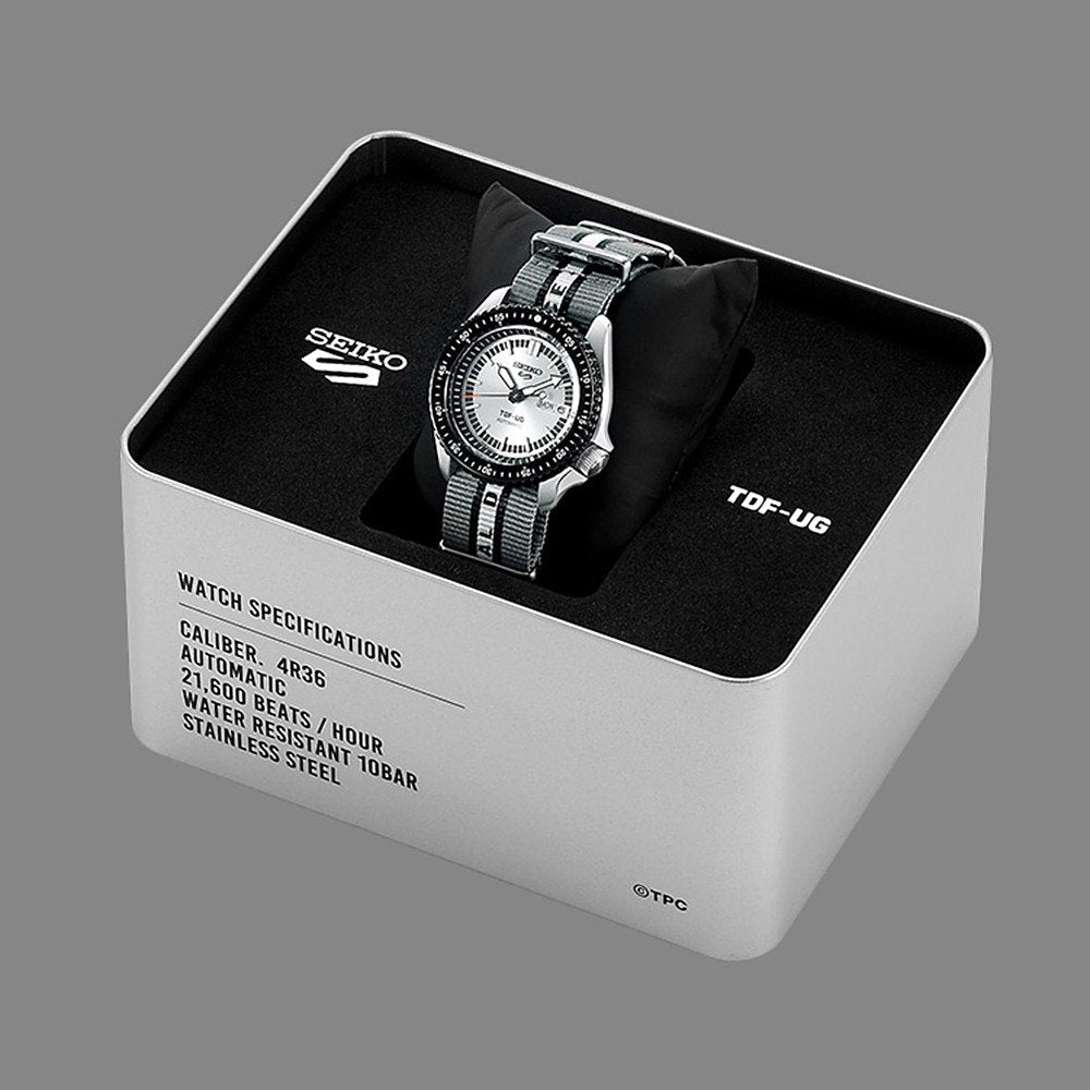 Seiko 5 100M X UltraSeven Double Anniversary Limited Edition Automatic Watch SRPJ79K1