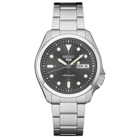 NEW Seiko 5 Sports 100M Automatic Men's Watch Rhodium Grey Dial SRPE51K1 - Diligence1International