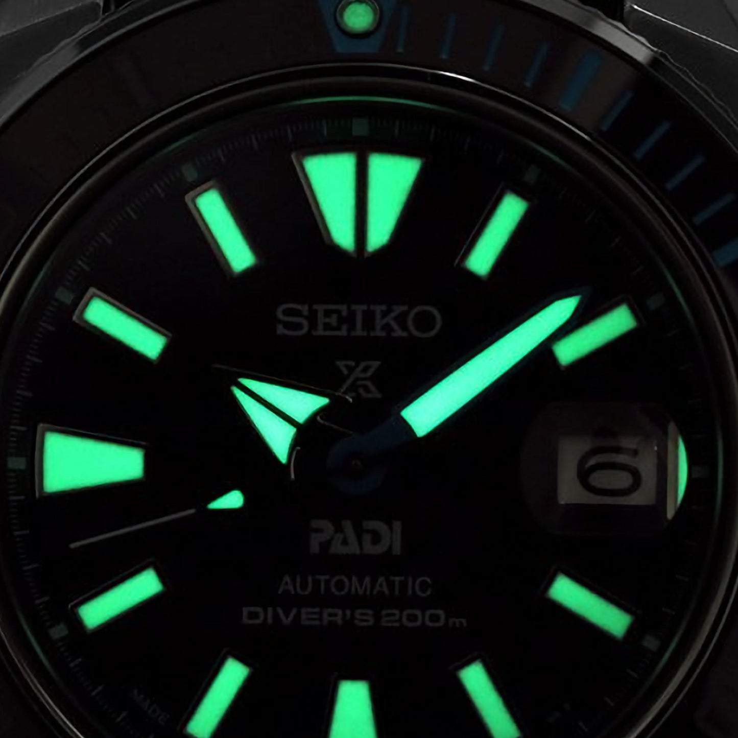 Seiko Prospex PADI SE King Samurai Black Diver's Men's Rubber Strap Watch SRPG21K1
