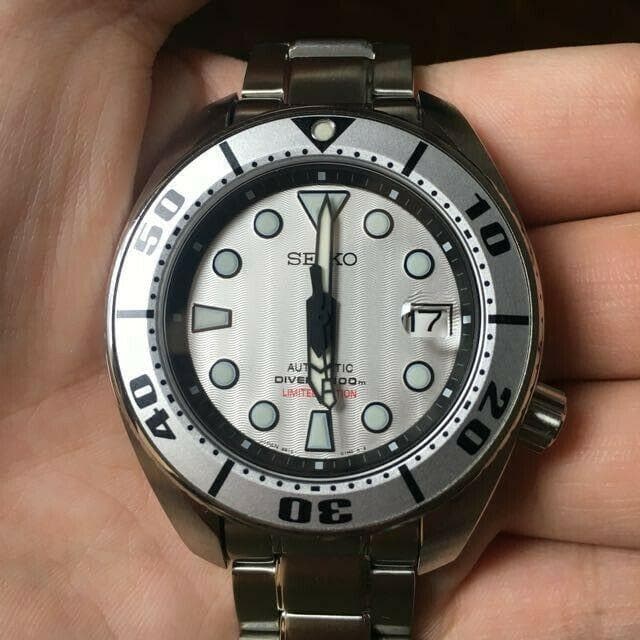 Seiko Ultra Rare Limited Edition King Power Thai Market Silver Sumo SPB029J1