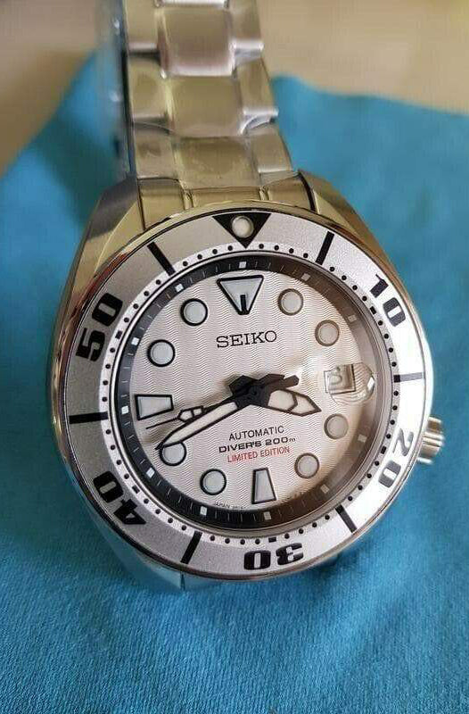 Seiko Ultra Rare Limited Edition King Power Thai Market Silver Sumo SPB029J1