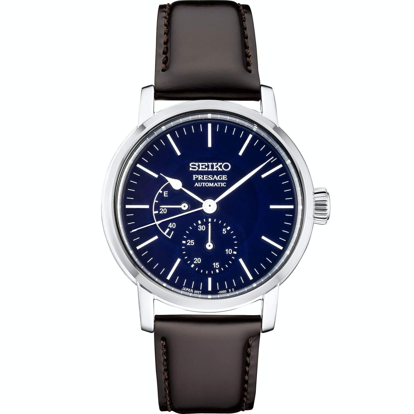 Seiko Presage Mens Watch w/ Pow. Res. Indicator Riki Enamel Collection Blue SPB163J1 - Diligence1International