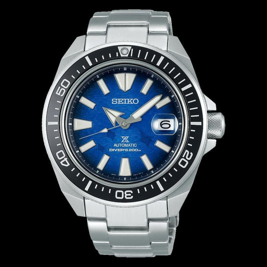 Seiko SE Save the Ocean Manta Ray King Samurai Diver's Men's Watch SRPE33K1 - Diligence1International