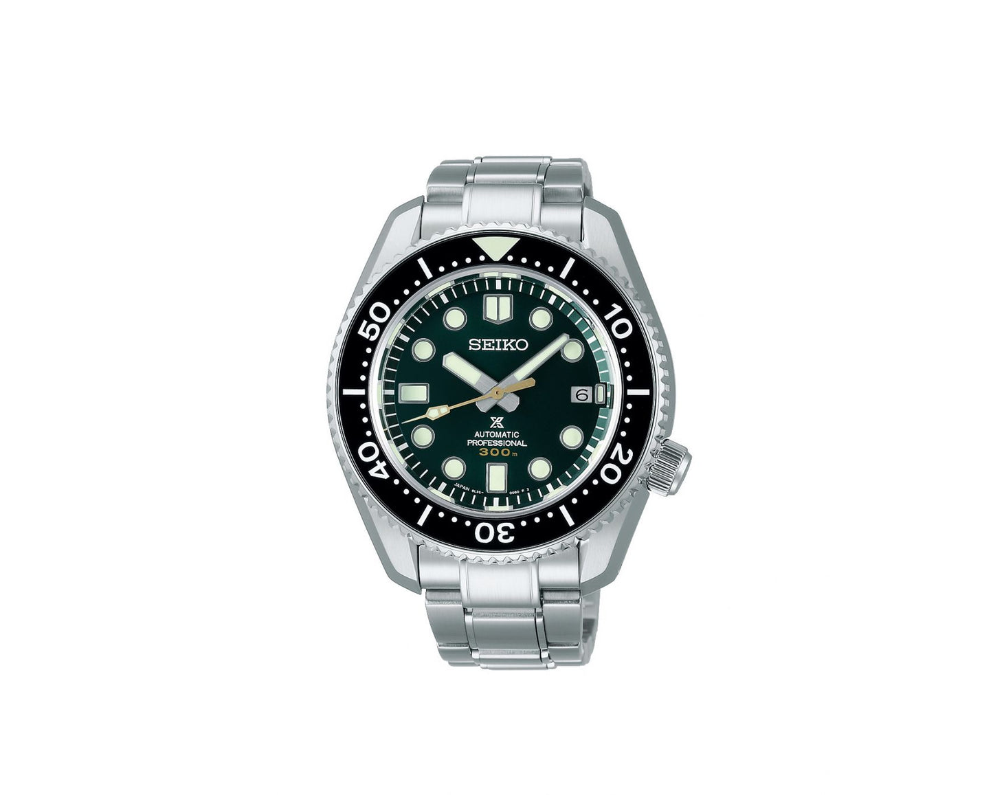 Seiko 1968 Marinemaster 140th Anniv LE Island Green 300M Men's Diver's Watch SLA047J1