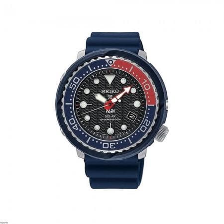 Seiko Special Edition PADI Solar Tuna Prospex Diver's Men's Rubber Strap Watch SNE499P1 - Diligence1International
