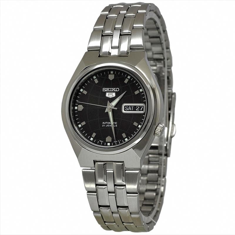 Seiko 5 Classic Men's Size Black Dial Stainless Steel Strap Watch SNKL71K1 - Diligence1International
