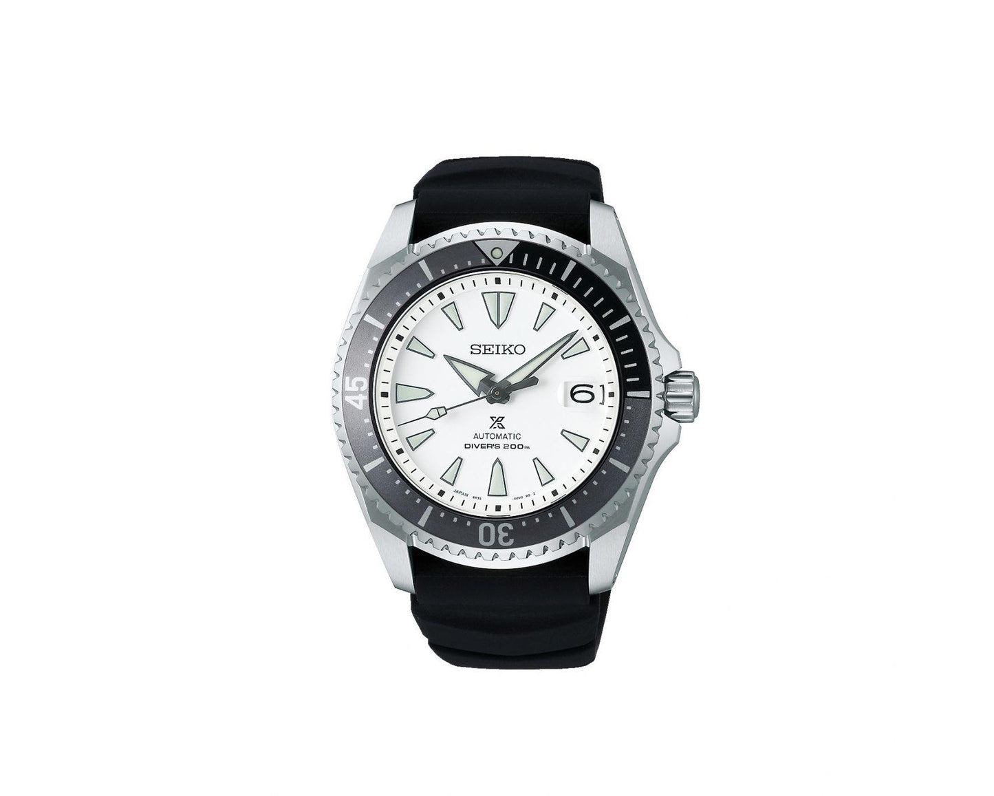 Seiko Prospex White Shogun Men's Titanium Case Rubber Strap Watch SPB191J1 - Diligence1International