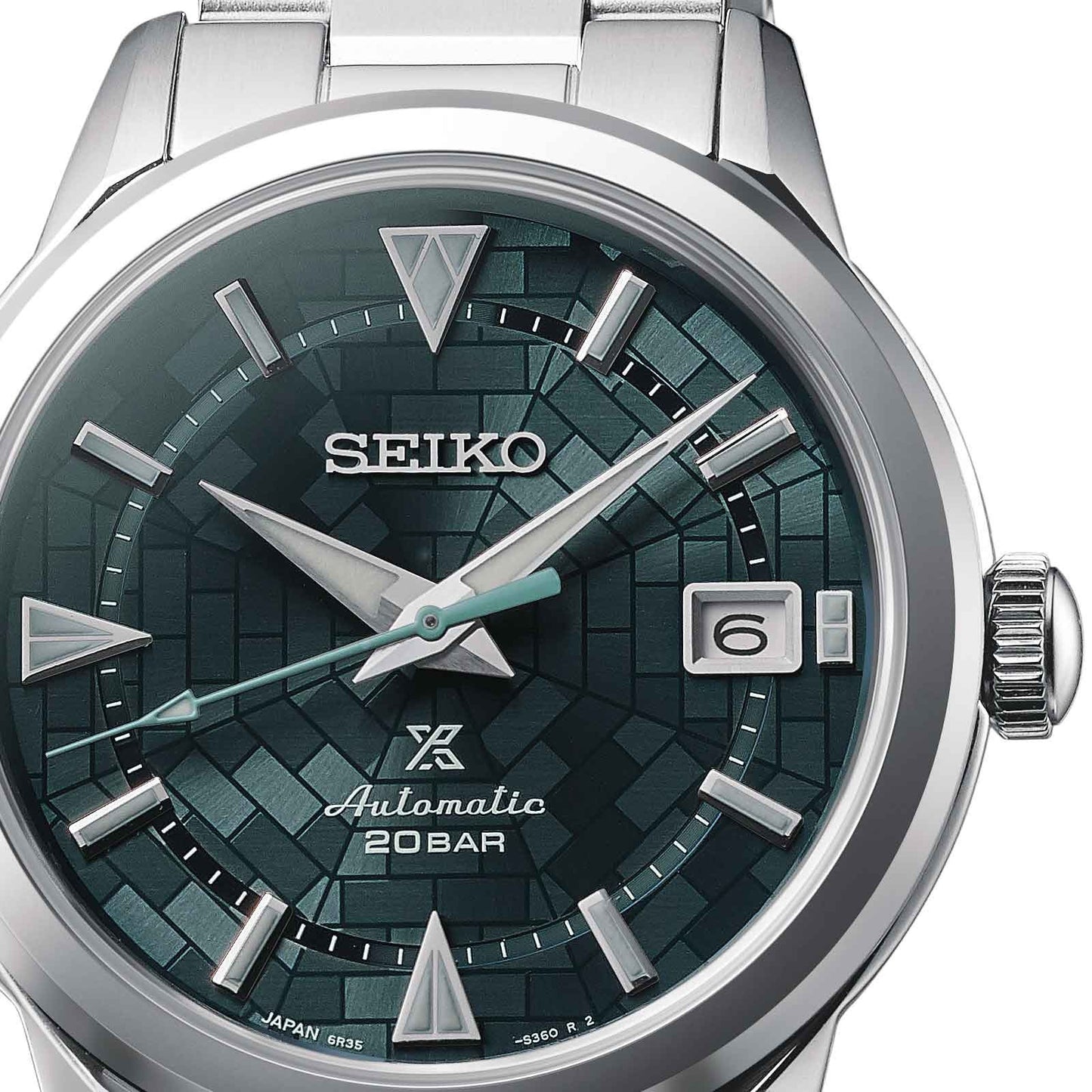 Seiko Prospex 140th Anniv Baby Alpinist Ginza LE Green Men's Stainless Watch SPB259J1
