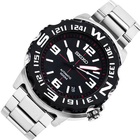 Seiko Field Monster Automatic 100M Men's Stainless Strap Watch SRP445K1 - Diligence1International