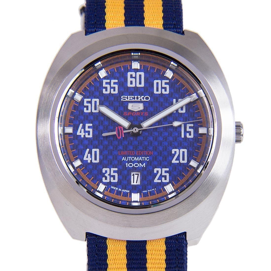 Seiko 5 Sports Limited Edition Blue Carbon Fiber Dial Helmet Turtle Watch SRPA91J1 - Diligence1International