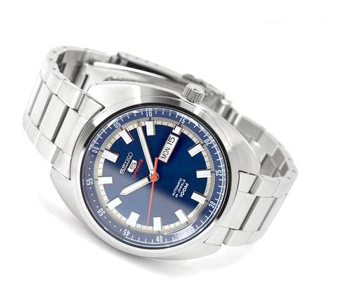Seiko 5 Sports 100M Blue Helmet Turtle Automatic Men's Stainless Steel Watch SRPB15K1 - Diligence1International