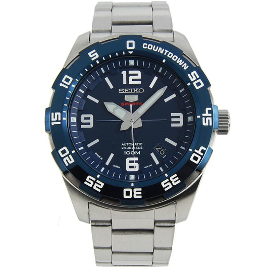 Seiko 5 Sports Japan Made 100M Automatic Men's Watch Blue Dial SRPB85J1 - Diligence1International