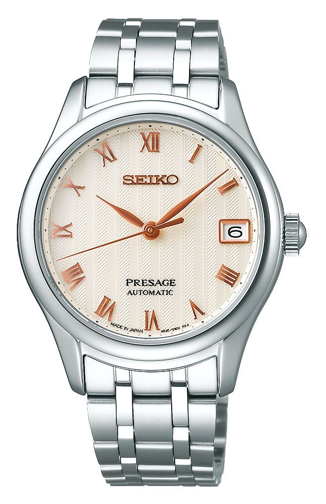 Seiko Presage Karesansui Sakura Daytime Dial Stainless Steel Ladies' Watch SRPF47J1 - Diligence1International