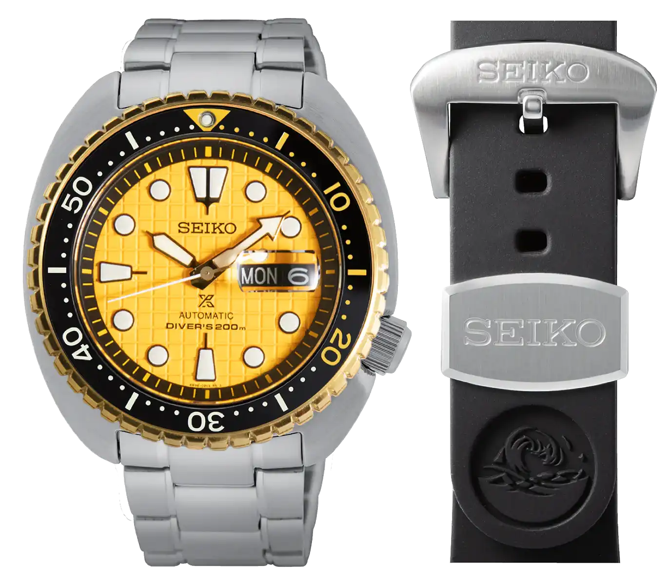 Seiko Prospex Limited Edition PH Yellow Sunrise Turtle 200M Men's Watch SRPH38K1