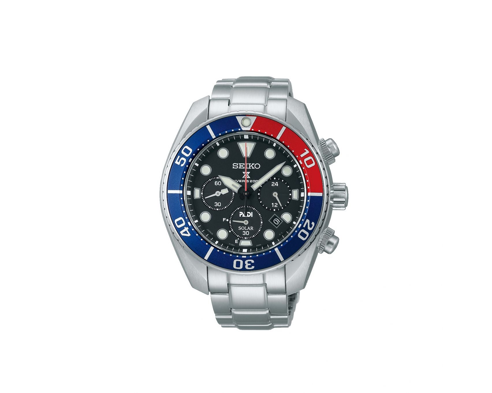 Seiko Prospex Special Edition PADI Sumo 3rd GEN Men's Chrono Stainless Steel Watch SSC795J1 - Diligence1International