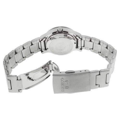 Seiko 5 Classic Ladies Size Black Dial Stainless Steel Strap Watch SYME03K1 - Diligence1International