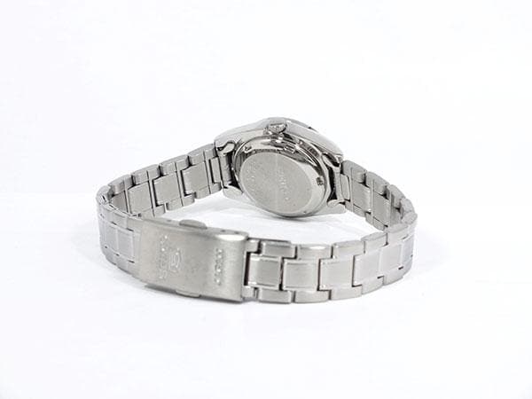 Seiko 5 Classic Ladies Size Brown Dial Stainless Steel Strap Watch SYMK25K1 - Diligence1International