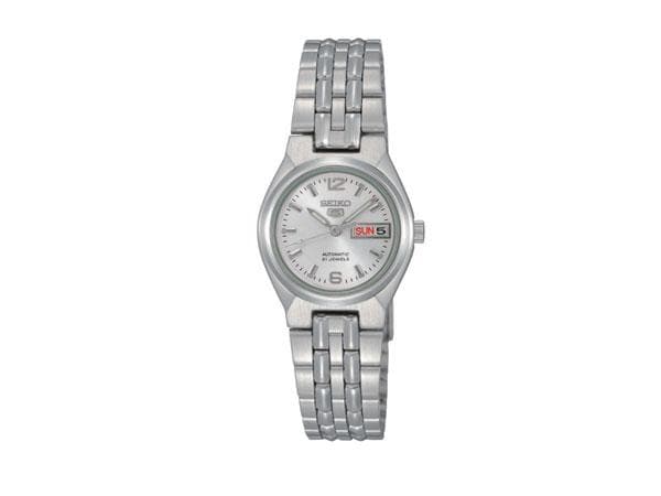 Seiko 5 Classic Ladies Size Silver Dial Stainless Steel Strap Watch SYMK31K1 - Diligence1International