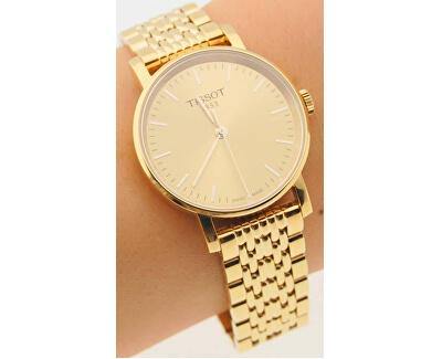 Tissot Swiss Made T-Classic Everytime All Gold Plated Ladies' Watch T1092103302100 - Diligence1International