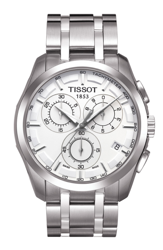 Tissot Swiss Made T-Trend Couturier GMT Chronograph Men's Stainless Steel Watch T0354391103100 - Diligence1International