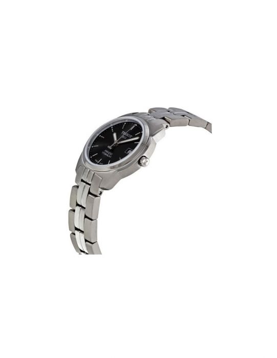 Tissot Swiss Made T-Classic PR100 Titanium Black Dial Ladies Watch T0493104405100 - Diligence1International