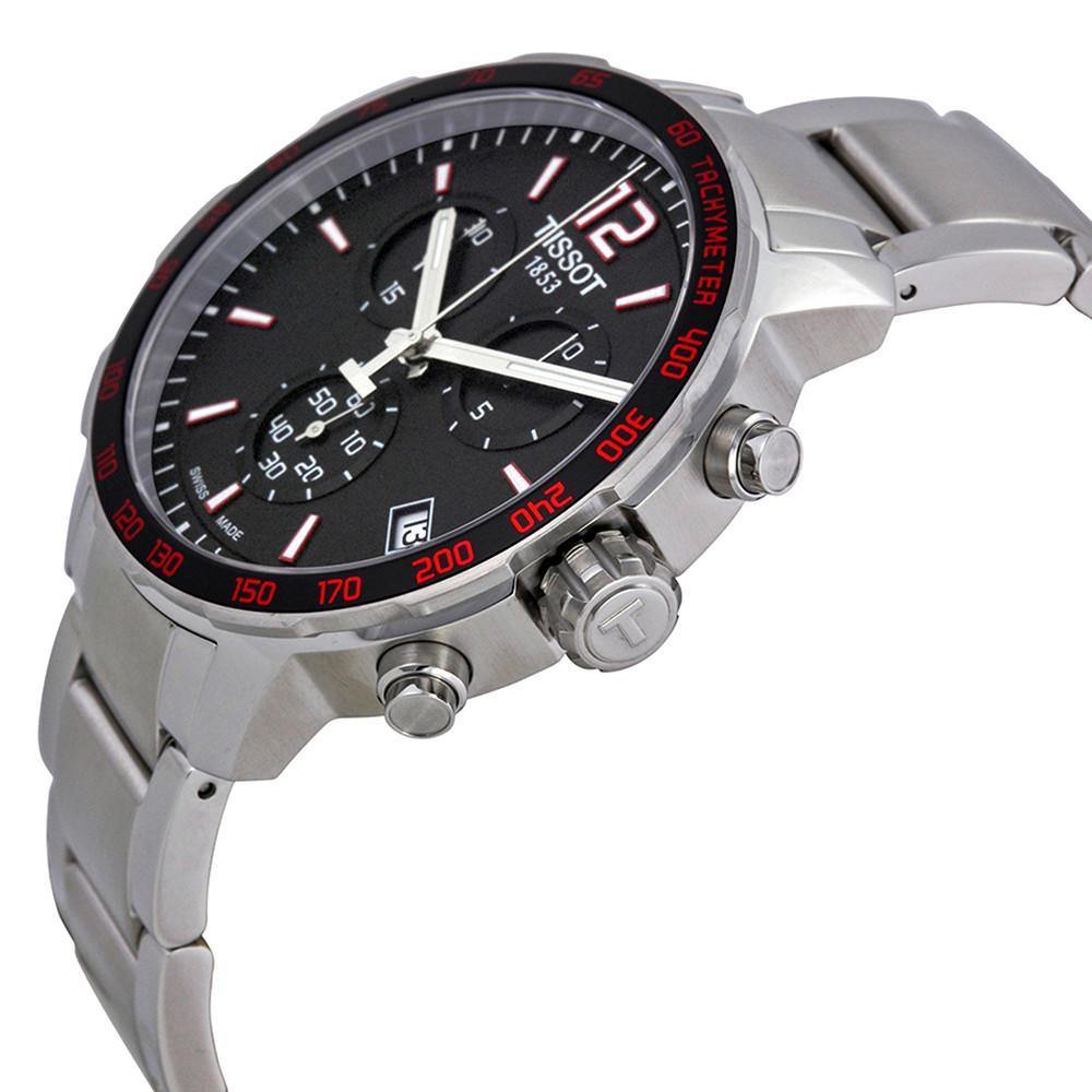 Tissot Swiss Made T-Sport Quickster Chronograph Men's Stainless Steel Watch T0954171105700 - Diligence1International