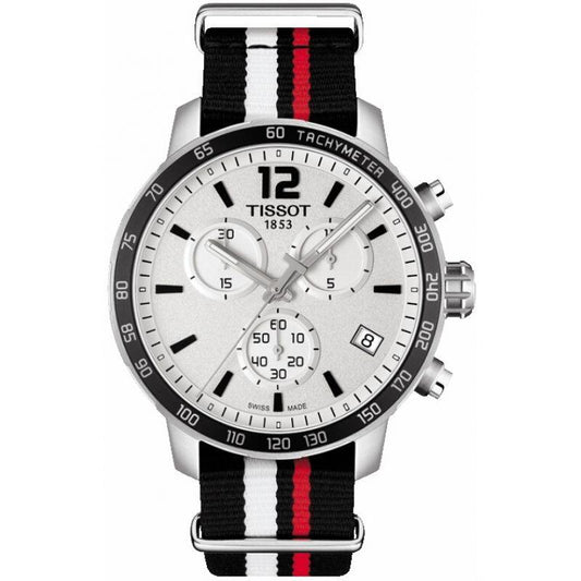 Tissot Swiss Made T-Sport Quickster Chronograph Men's Nato Strap Watch T0954171703701 - Diligence1International