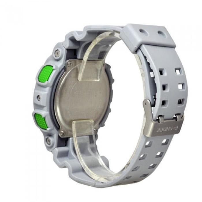 Casio G-Shock GA110 Series Anadigi Neon Color Dr. Doom Grey Hulk Watch GA110TS-8A3DR - Diligence1International