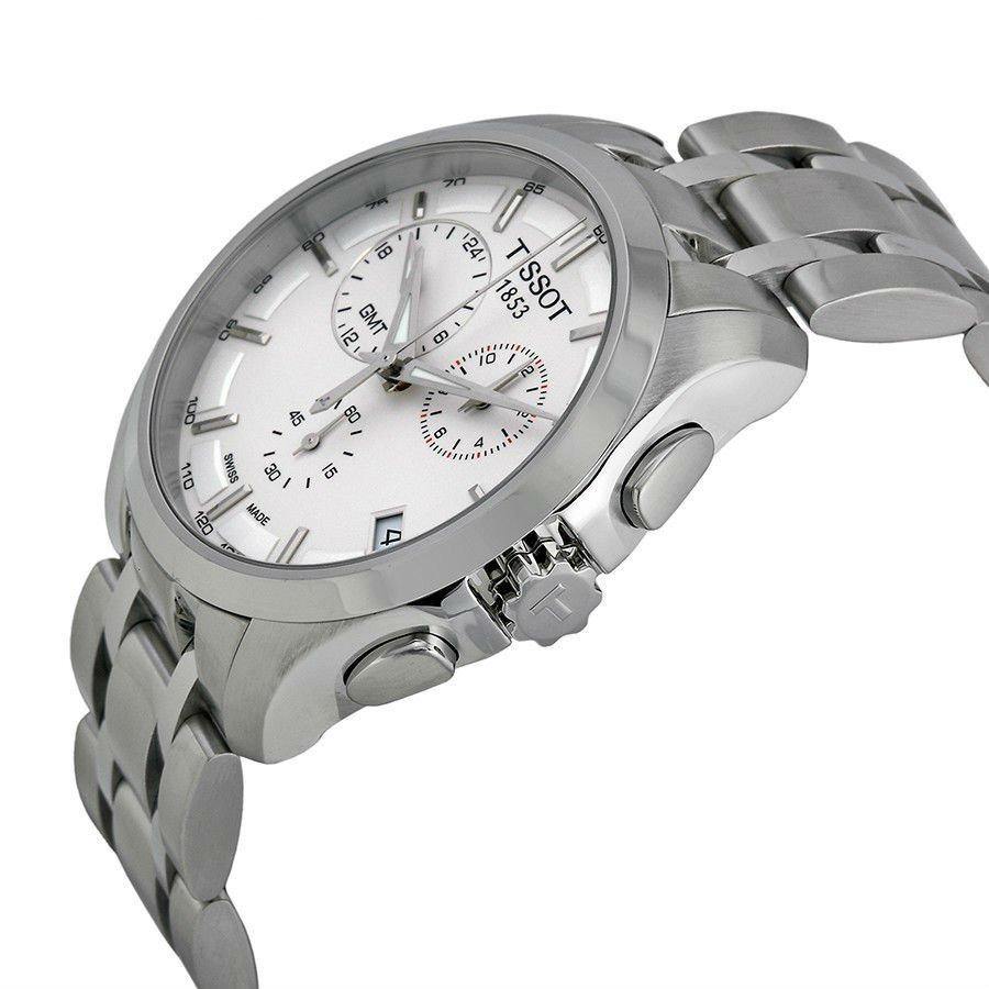 Tissot Swiss Made T-Trend Couturier GMT Chronograph Men's Stainless Steel Watch T0354391103100 - Diligence1International