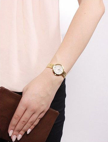 Tissot Swiss Made T-Lady Flamingo MOP Gold Plated Ladies' Watch T0942103311100 - Diligence1International