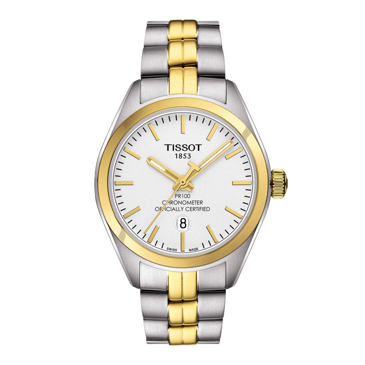 2 tone ladies discount watch