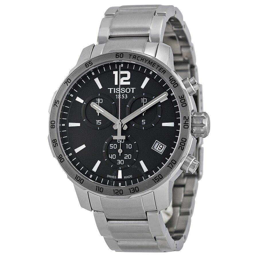 Tissot Swiss Made T-Sport Quickster Chronograph Men's Stainless Steel Watch T0954171106700 - Diligence1International