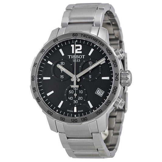 Tissot Swiss Made T-Sport Quickster Chronograph Men's Stainless Steel Watch T0954171106700 - Diligence1International