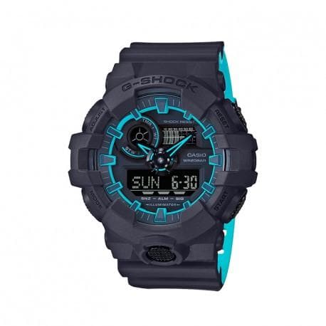 Casio G-Shock Special Color Model Black x Neon Blue Watch Tron GA700SE-1A2DR - Diligence1International