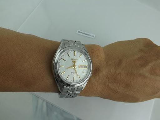 Seiko 5 Classic Men's Size Silver Dial Stainless Steel Strap Watch SNKL17K1 - Diligence1International