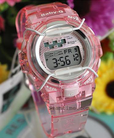 Casio Baby-G Retrograde Digital Pink Watch BG1001-4AVDR - Diligence1International
