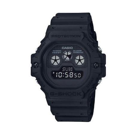 Casio G-Shock Black Stealth Series Digital Basic Color ALL Black Watch DW5900BB-1DR - Diligence1International