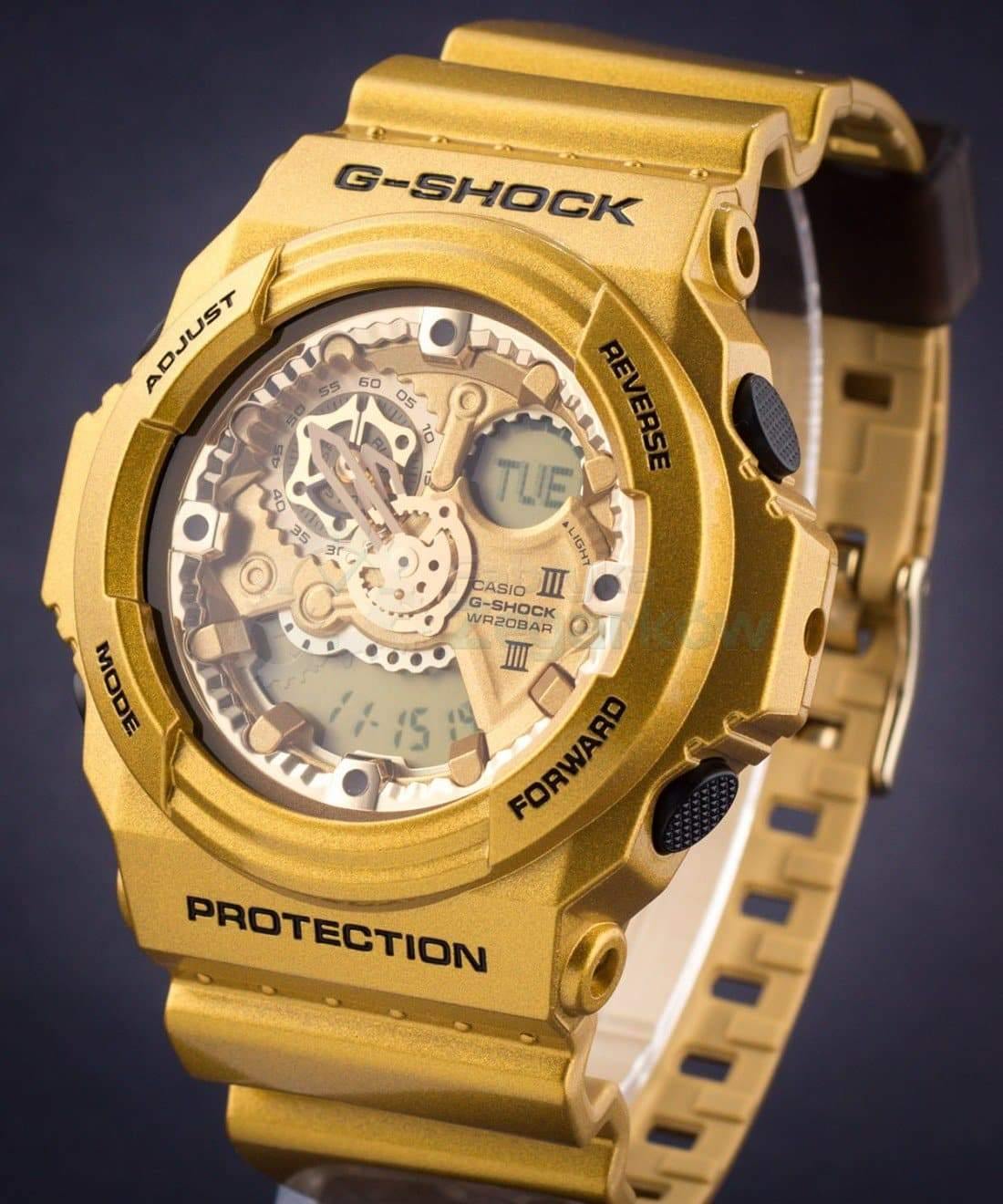 Casio G-Shock Crazy Gold Series Analog-Digital ALL Gold Watch GA300GD-9AER - Diligence1International