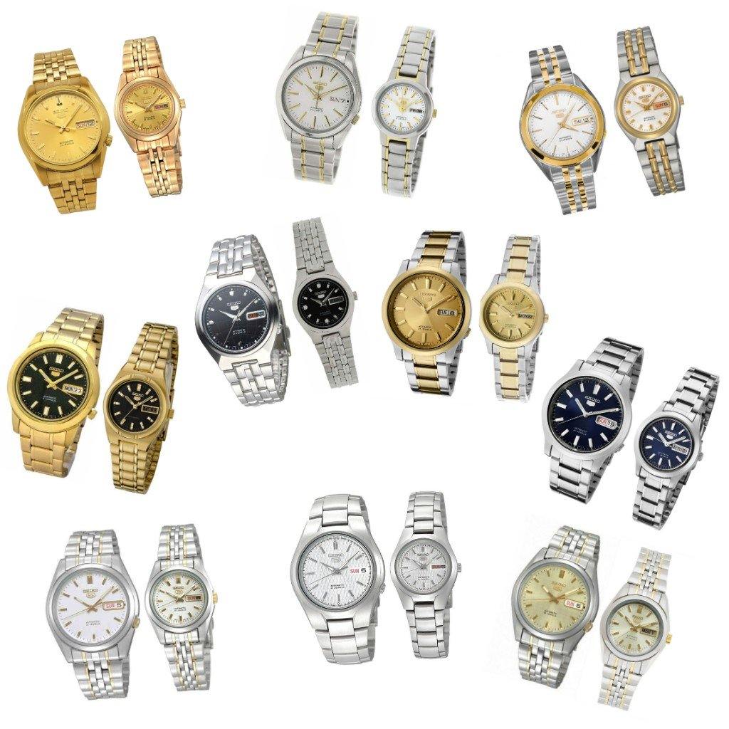 Seiko 5 Classic 21 Jewels Couples/Pairs/Sets