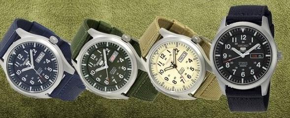 Seiko 5 Sports Military