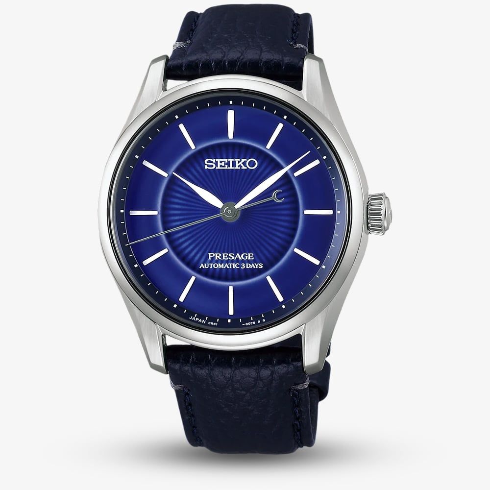 Seiko Presage “Ruri Cobalt Blue” 145th Anniv. LE Arita Porcelain Dial Men's Watch HCC007J1