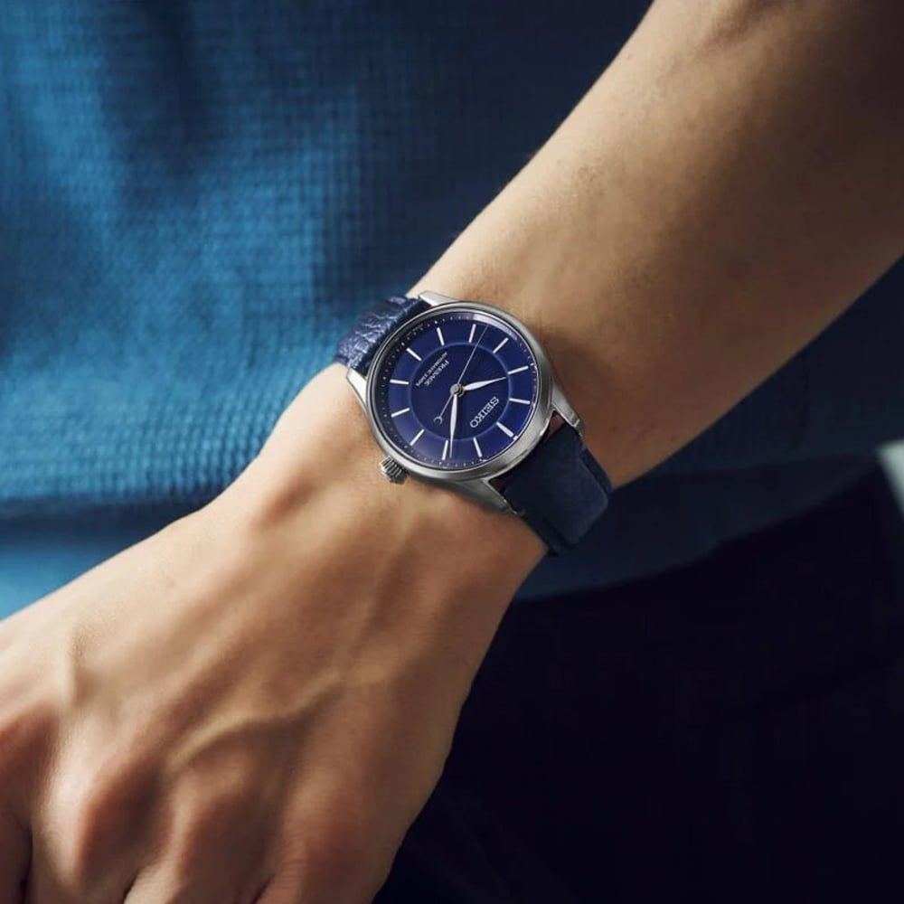 Seiko Presage “Ruri Cobalt Blue” 145th Anniv. LE Arita Porcelain Dial Men's Watch HCC007J1