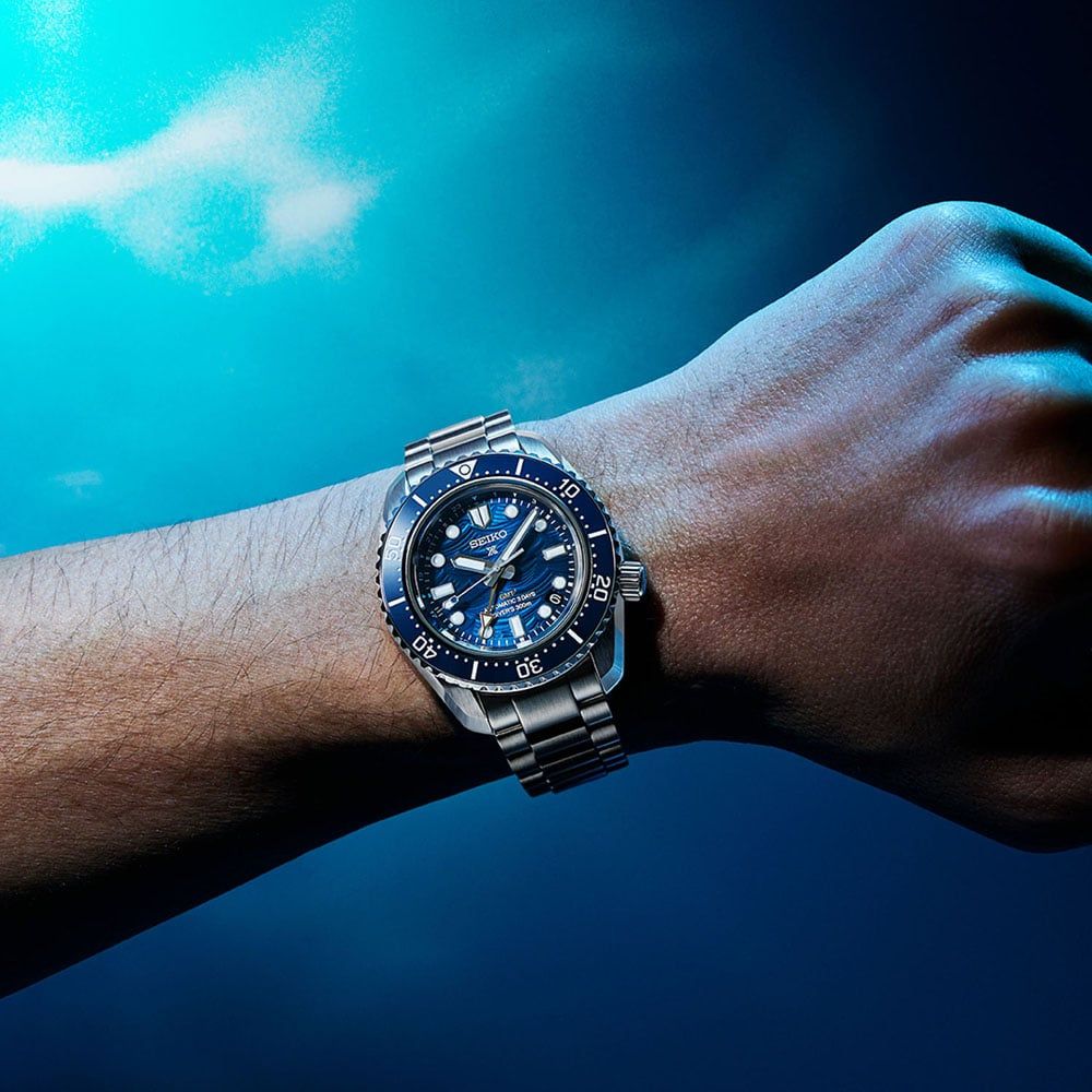 Seiko 1968 Heritage GMT Baby Marinemaster 60th Anniv LE 200M Men's Diver's Watch SPB509J1