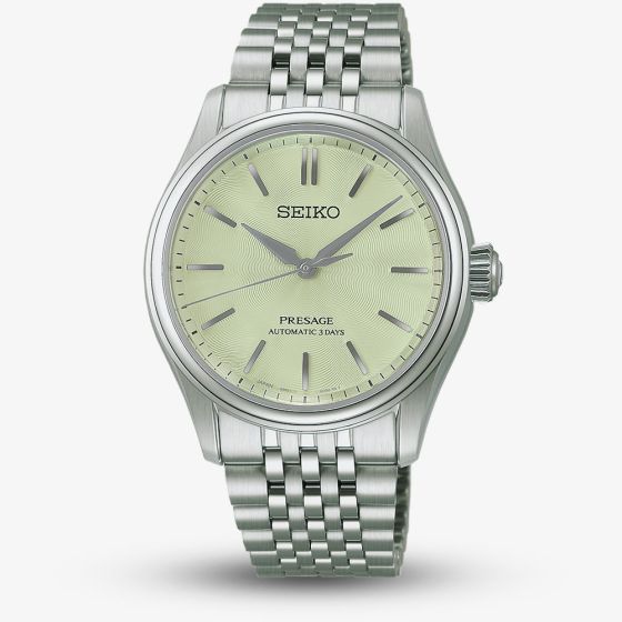 Seiko Presage Wakatake-iro Green Classic Series Stainless Steel Boy Size Men's Watch HCC002J1