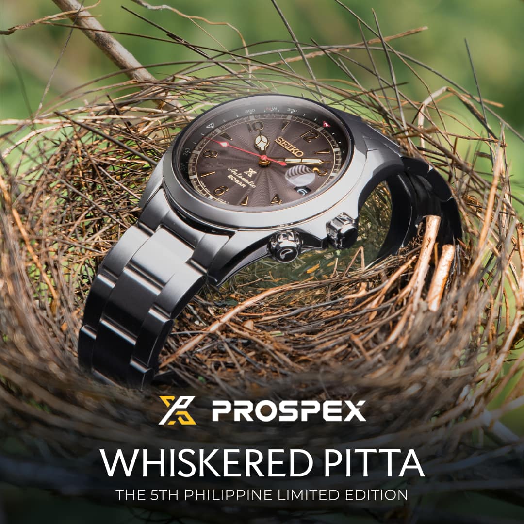 Seiko Prospex Alpinist Whiskerred Pitta PH Limited Edition Men's Stainless Steel Watch Set SPB491J1