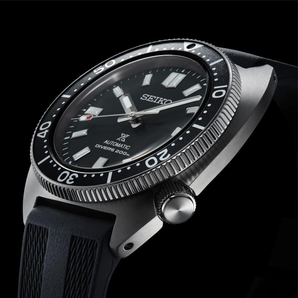 Seiko Prospex 1968 Heritage Slim Turtle Reinterpretation Black 200M Rubber Strap Watch SPB317J1