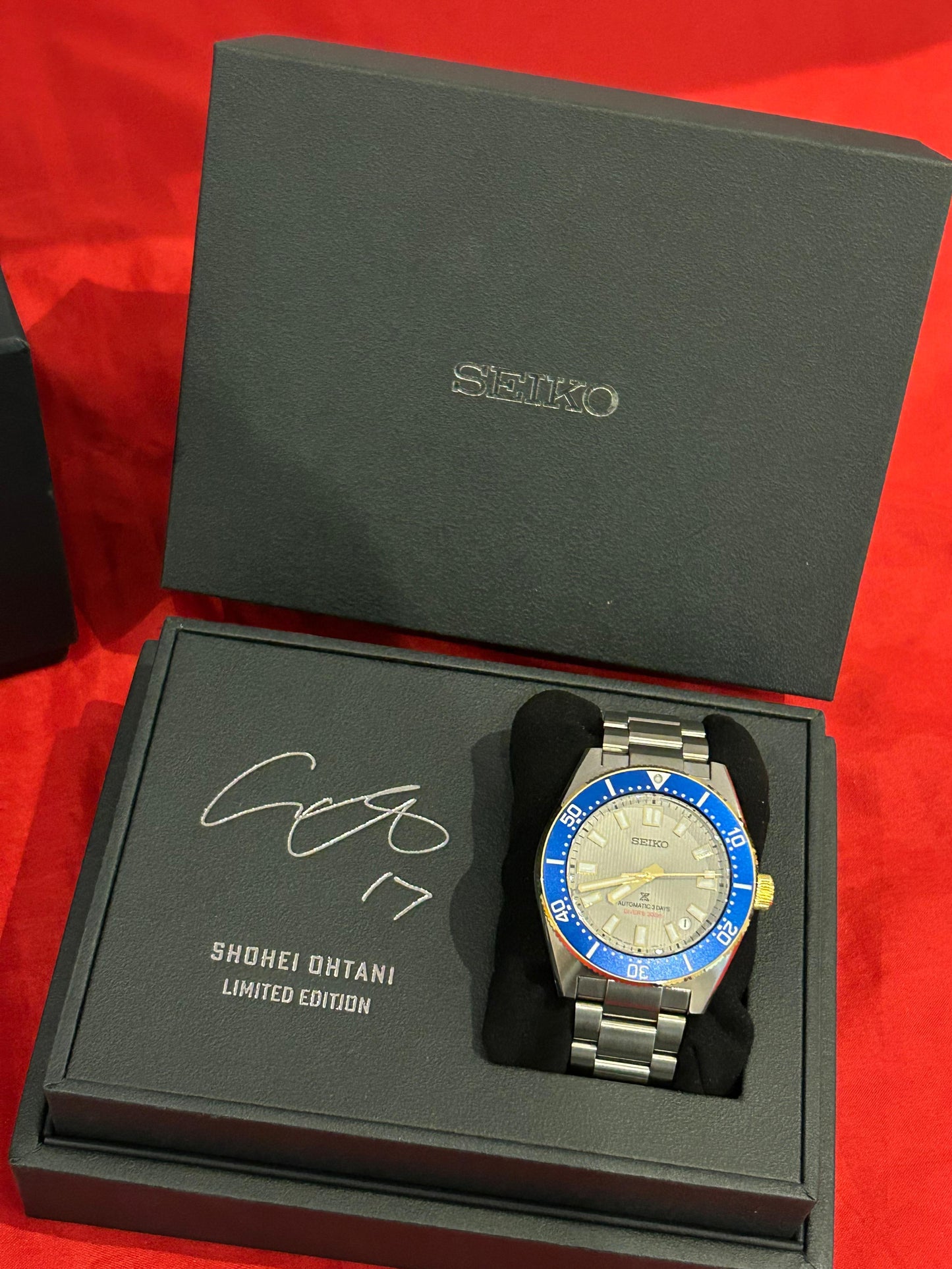 Seiko Prospex 1965 Heritage Diver's 62MAS Shohei Ohtani 2026 LE Men's Stainless Steel Watch SBDC222
